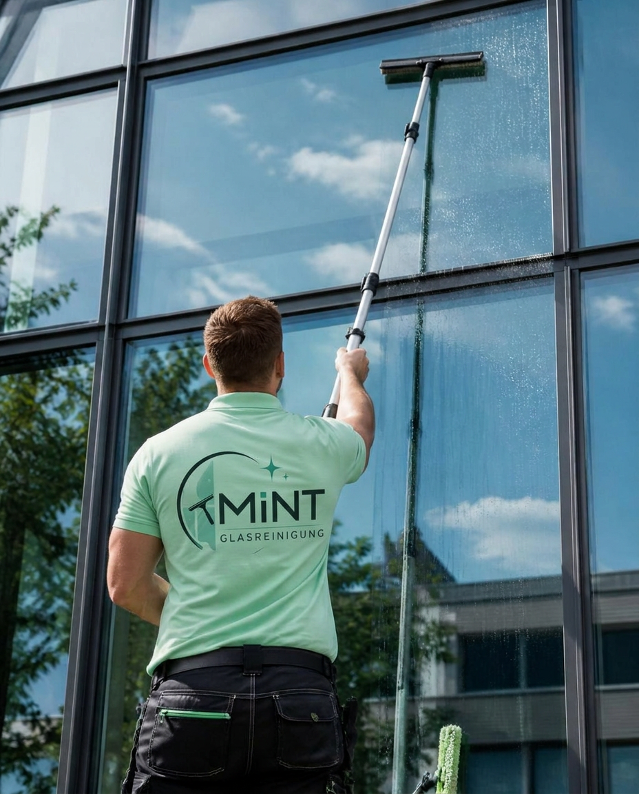 Artur Schreivogel, Inhaber von MiNT Glasreinigung