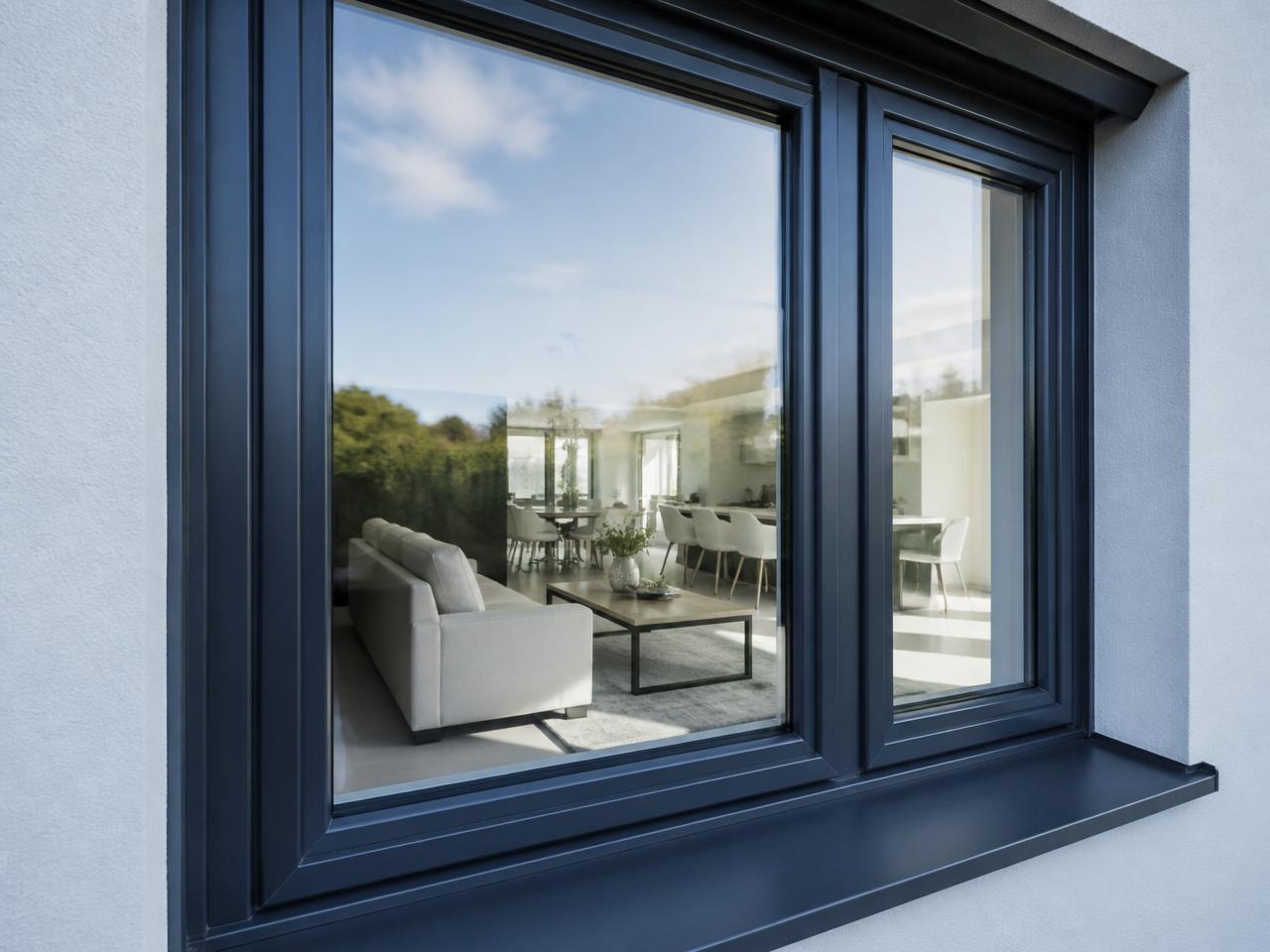 Fensterreinigung innen & außen
